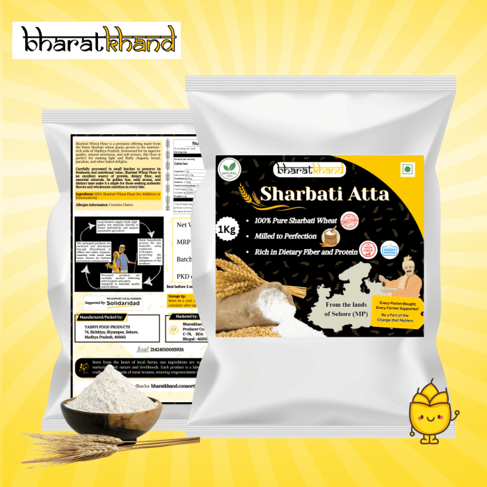 Best sharbati wheat flour