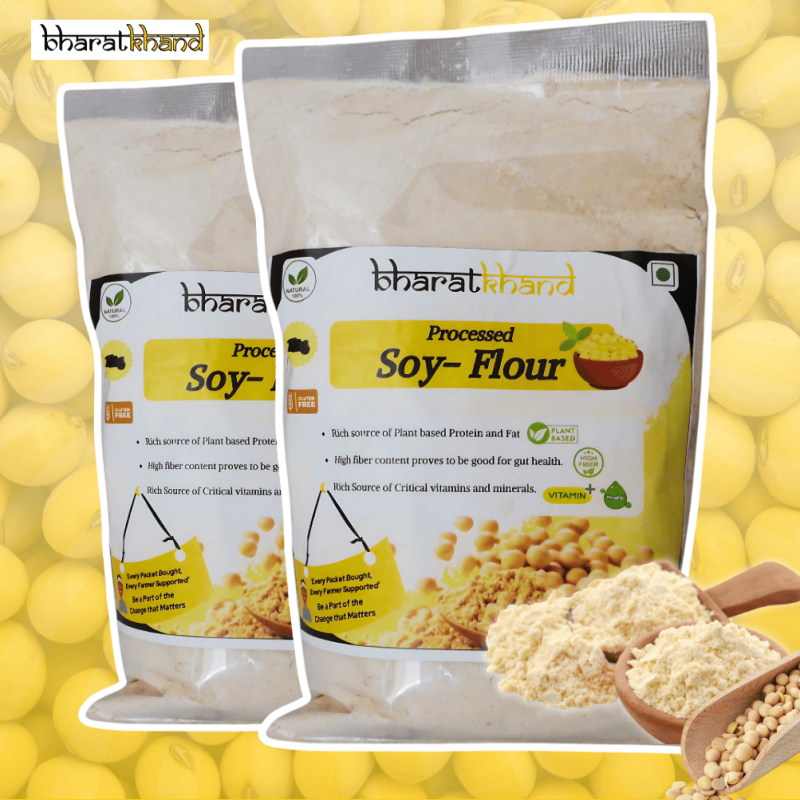 High protein soy flour