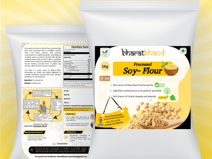 Soybean flour for cooking