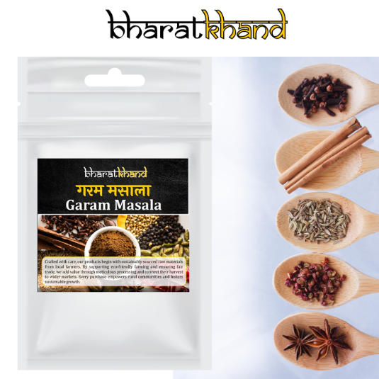 Traditional garam masala powder for curries