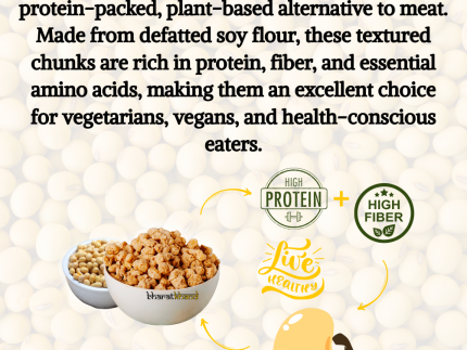 best Protein-rich soy chunks