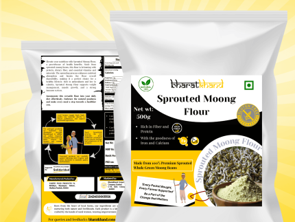 Best sprouted moong flour for breakfast